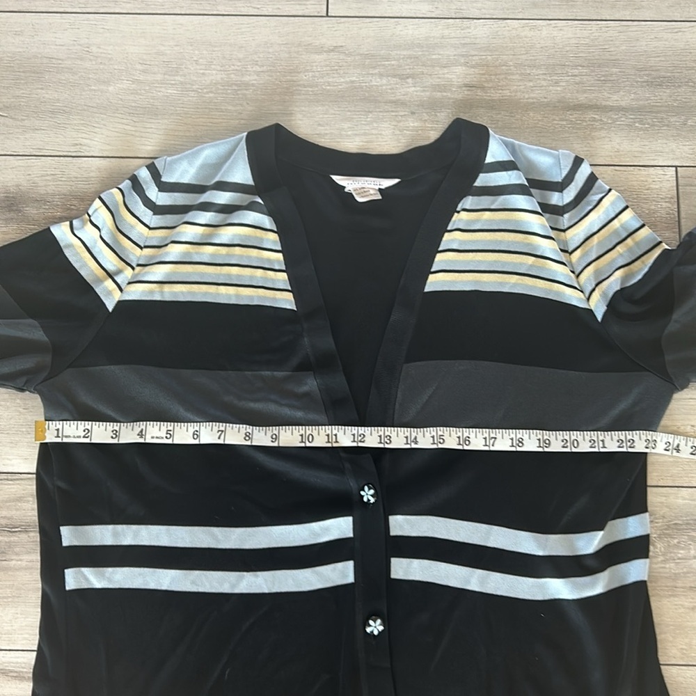 Exclusively Misook Size Large Button Front Cardig… - image 6